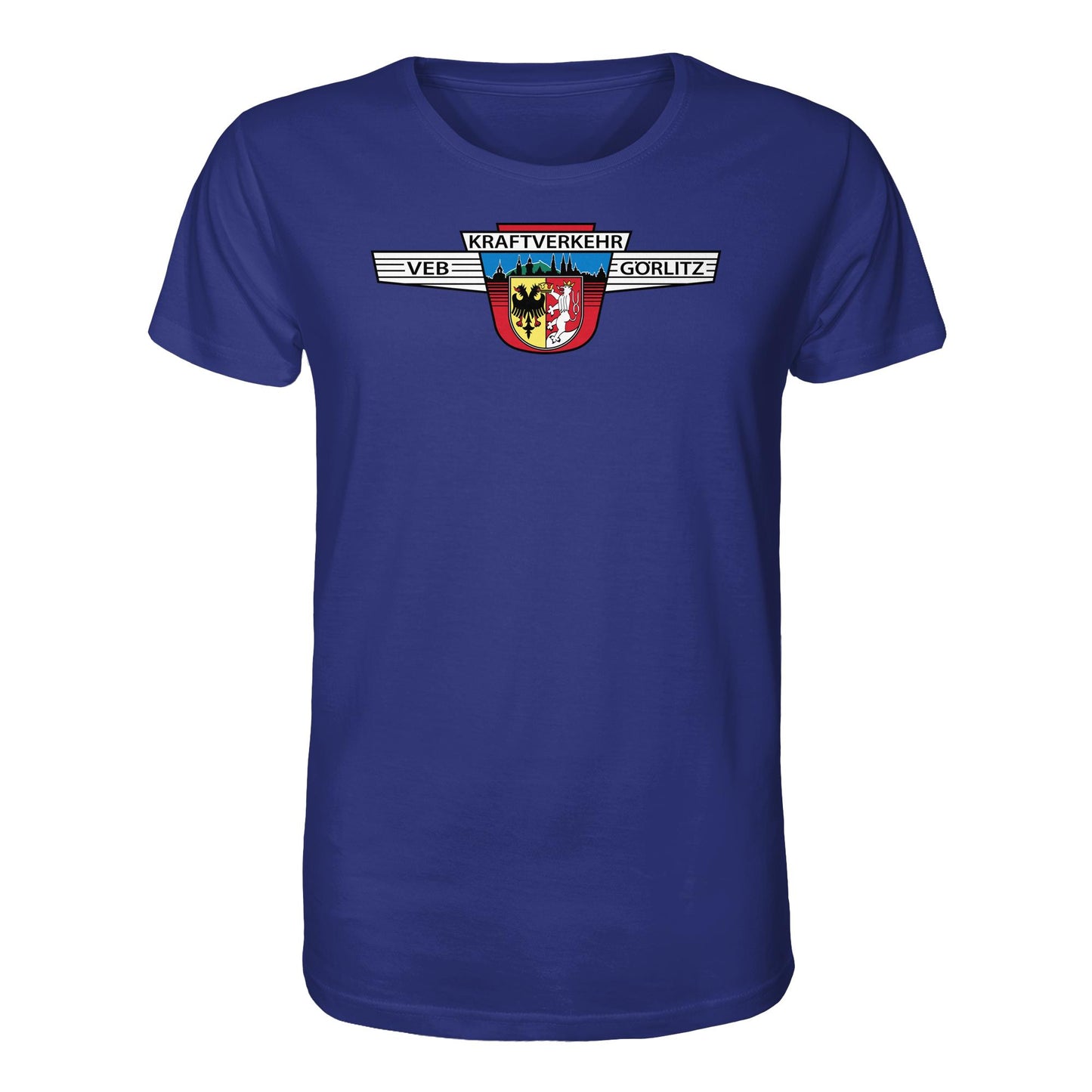 DDR Ostalgie Bio-Shirt Unisex • VEB KRAFTVERKEHR GÖRLITZ