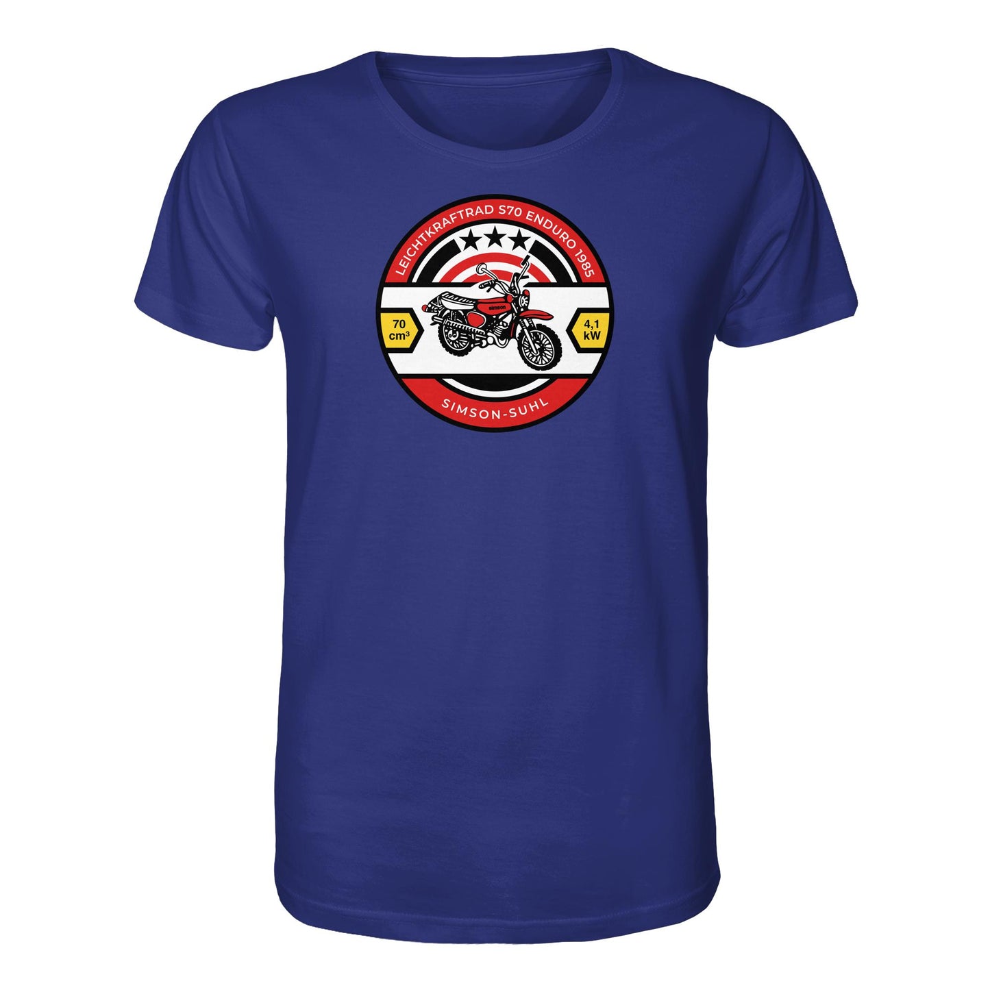 ORGANIC BIO SHIRT UNISEX • SIMSON S70 - ORIGINAL BIERDECKEL