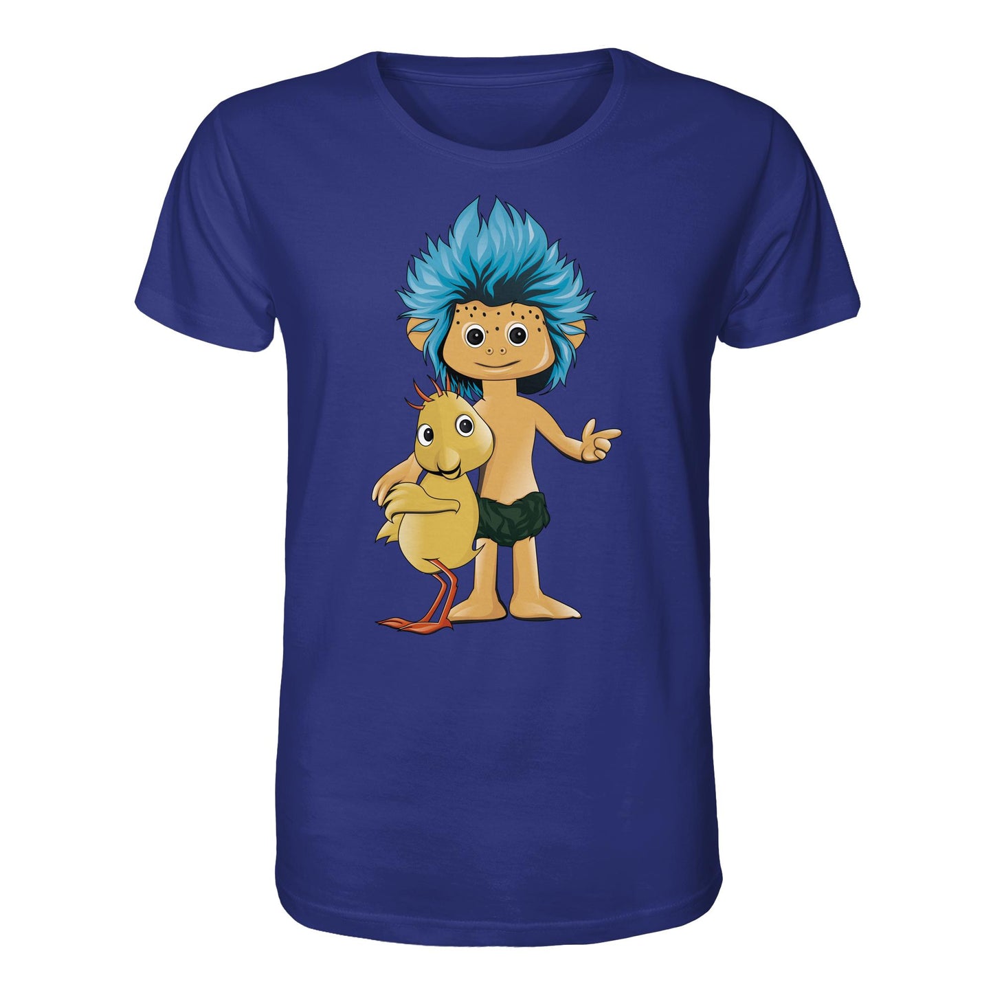 DDR Ostalgie Bio-Shirt Unisex • UNSER SANDMÄNNCHEN - PLUMPS & KÜKEN