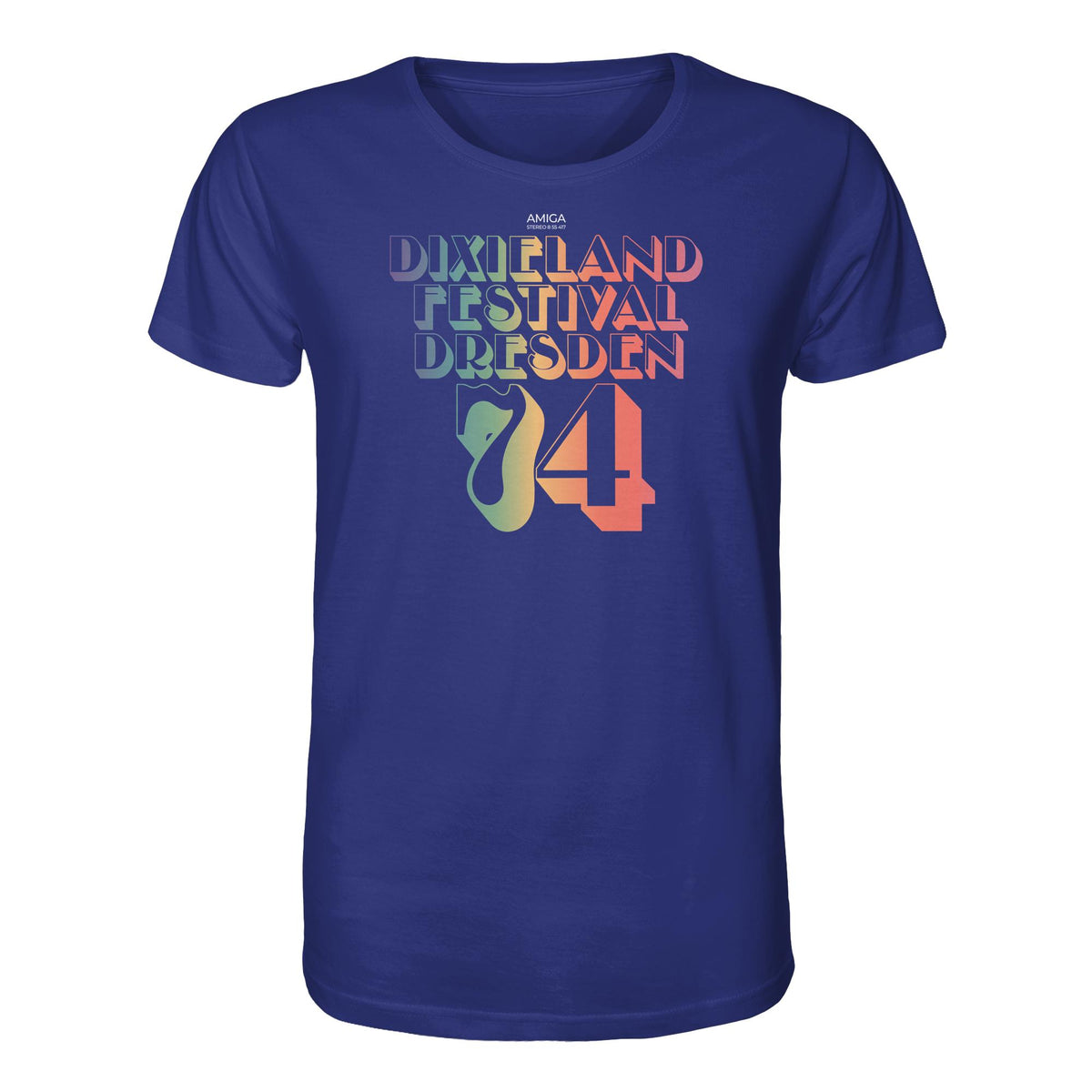 DDR Ostalgie Bio-Shirt Unisex • DIXIELAND FESTIVAL DRESDEN 1974 (ORIGINAL-PLATTE)