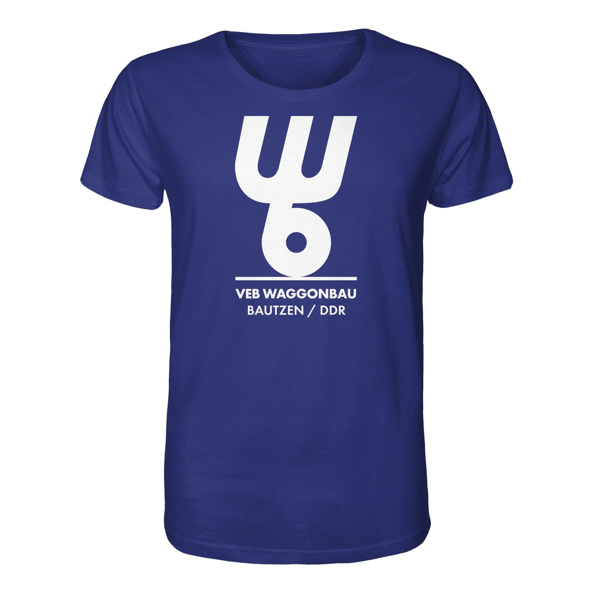 DDR Ostalgie Bio-Shirt Unisex • VEB WAGGONBAU BAUTZEN