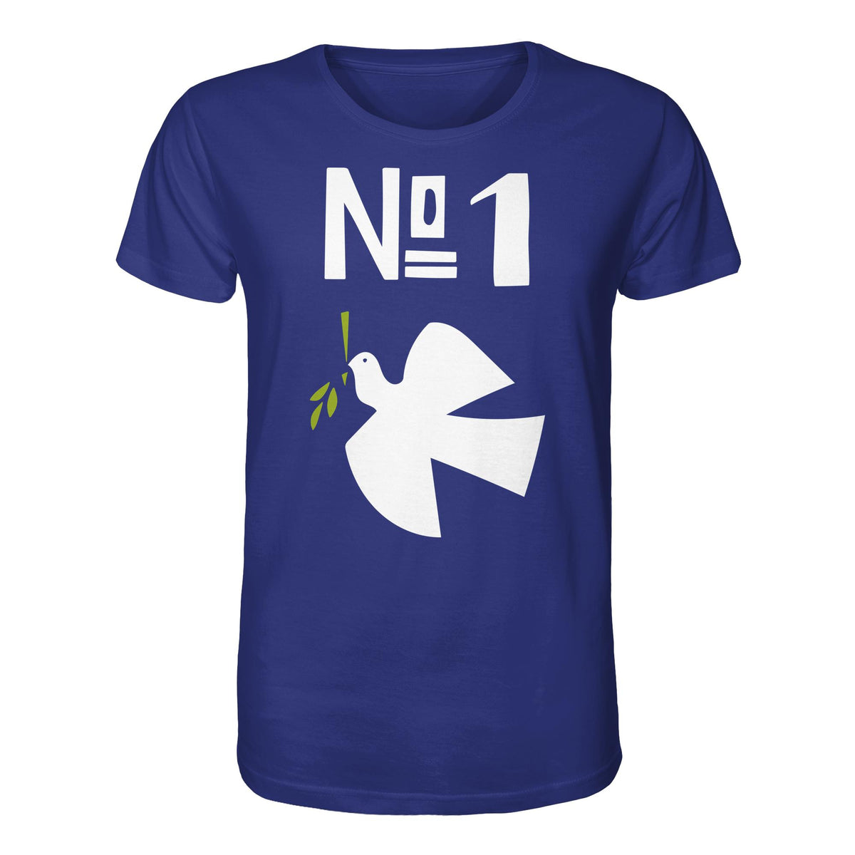 DDR Ostalgie Bio-Shirt Unisex • NO. 1 PRIORITÄT - FRIEDEN! (ORIGINAL PLAKAT)