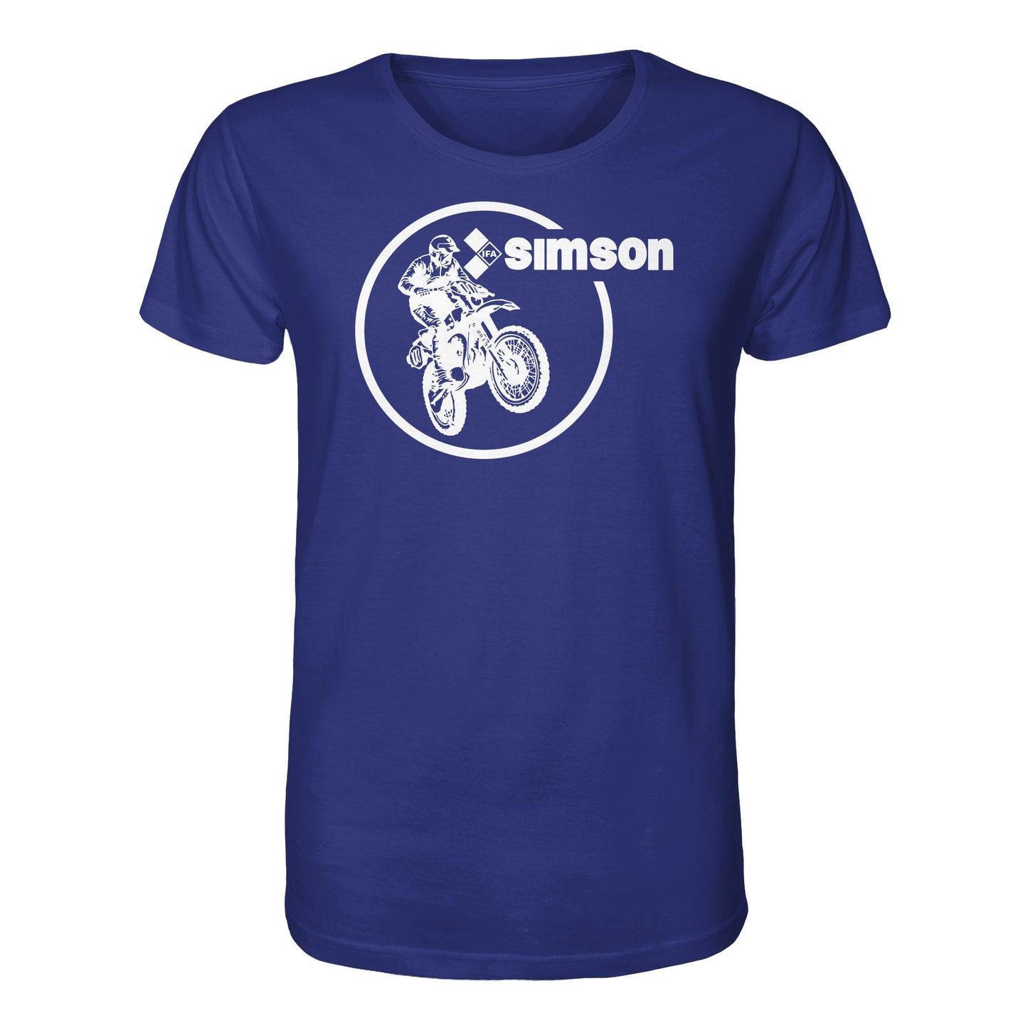 DDR Ostalgie Bio-Shirt Unisex • IFA SIMSON CROSS (ORIGINAL NICKI MOTIV)