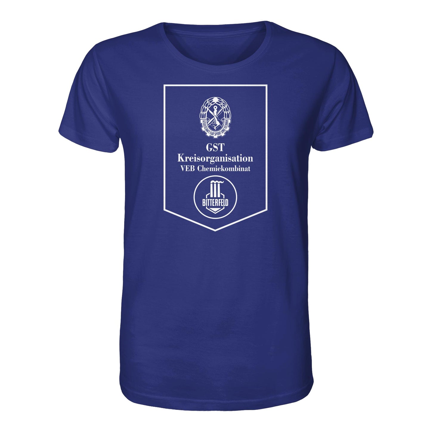 DDR Ostalgie Bio-Shirt Unisex • GST DES VEB CHEMIEKOMBINAT BITTERFELD