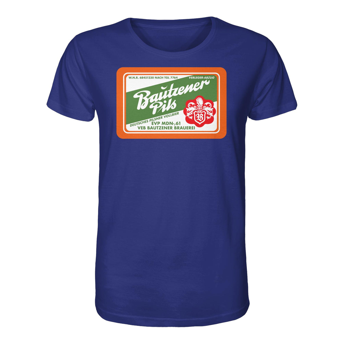 DDR Ostalgie Bio-Shirt Unisex • VEB BAUTZENER BRAUEREI