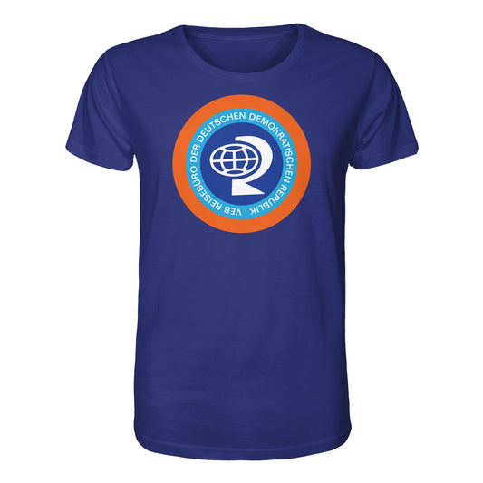 DDR Ostalgie Bio-Shirt Unisex • VEB REISEBÜRO DER DDR