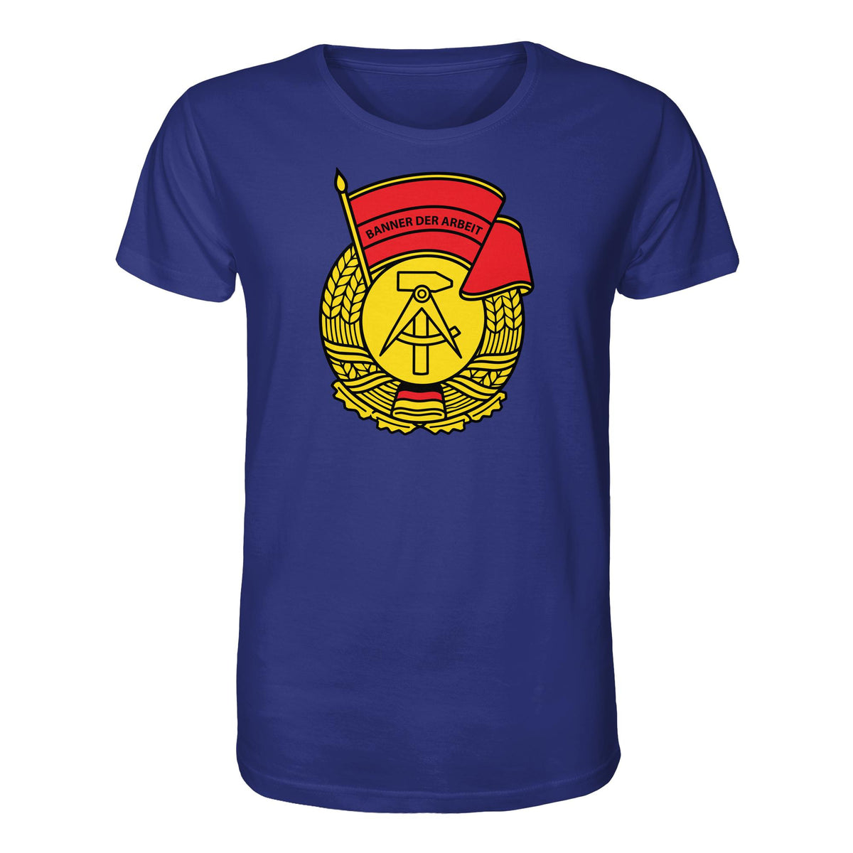 DDR Ostalgie Bio-Shirt Unisex • BANNER DER ARBEIT