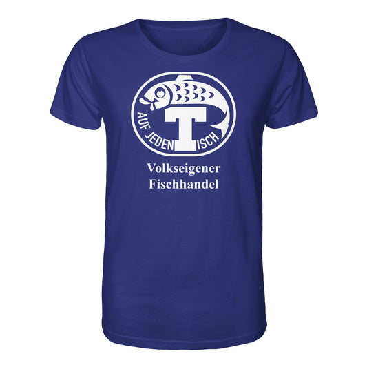 DDR Ostalgie Bio-Shirt Unisex • VEB VOLKSEIGENER FISCHHANDEL