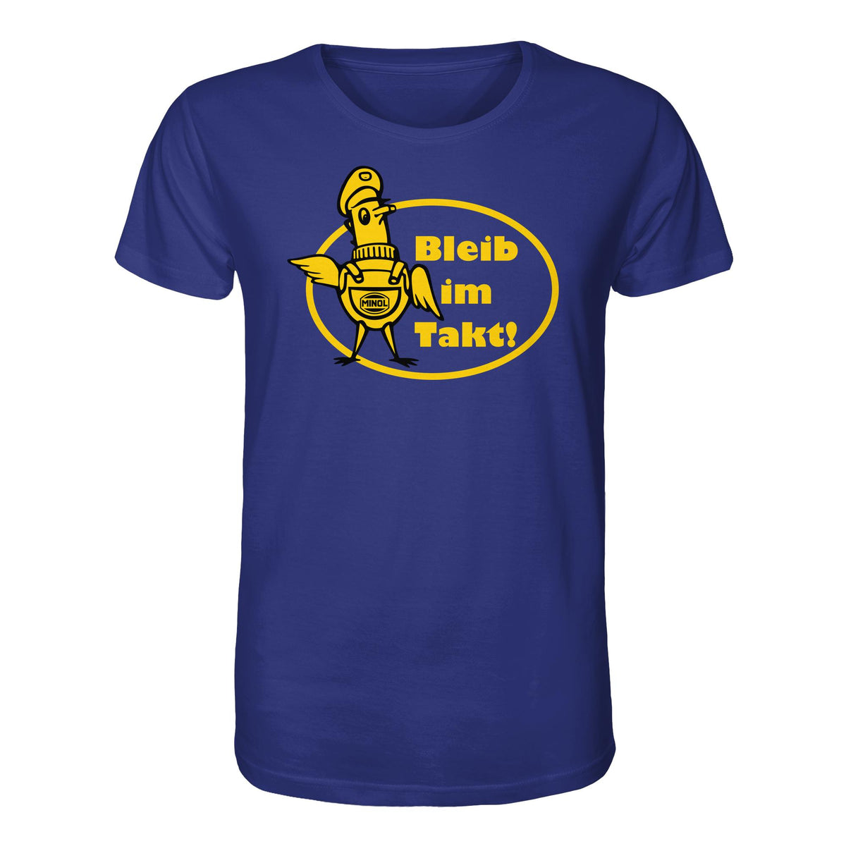 DDR Ostalgie Bio-Shirt Unisex • MINOL - BLEIB IM TAKT