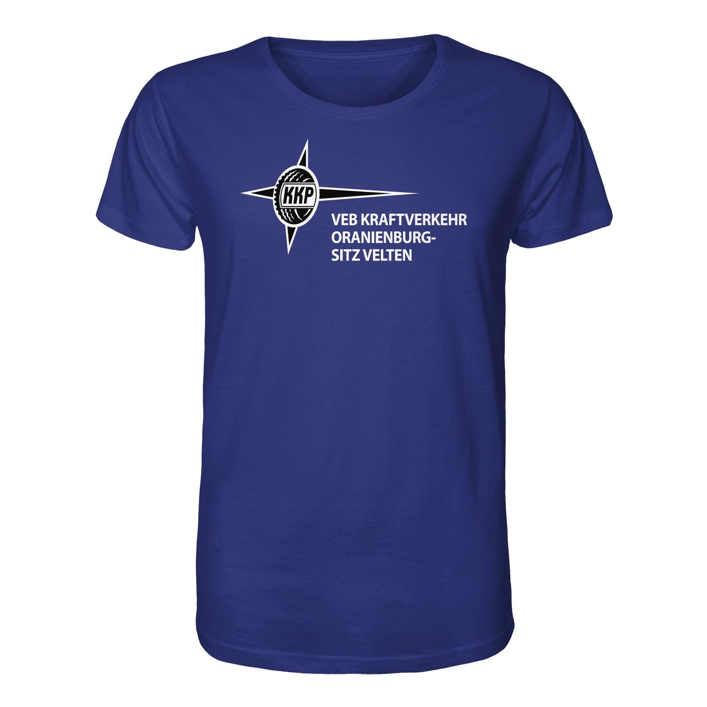 DDR Ostalgie Bio-Shirt Unisex • VEB KRAFTVERKEHR ORANIENBURG