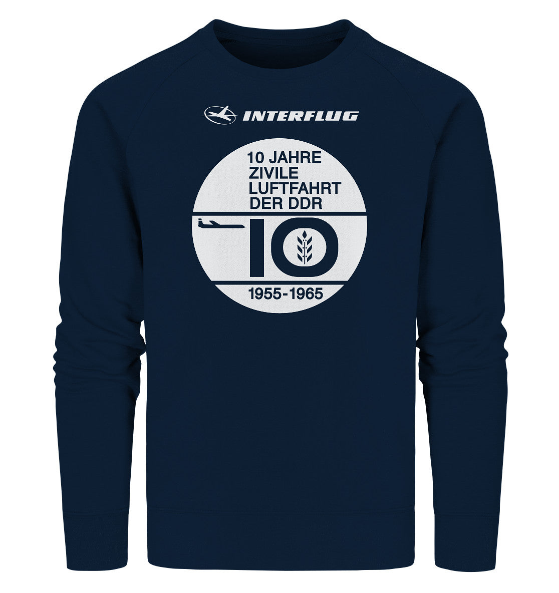 PREMIUM ORGANIC SWEATER UNISEX • 10 JAHRE INTERFLUG