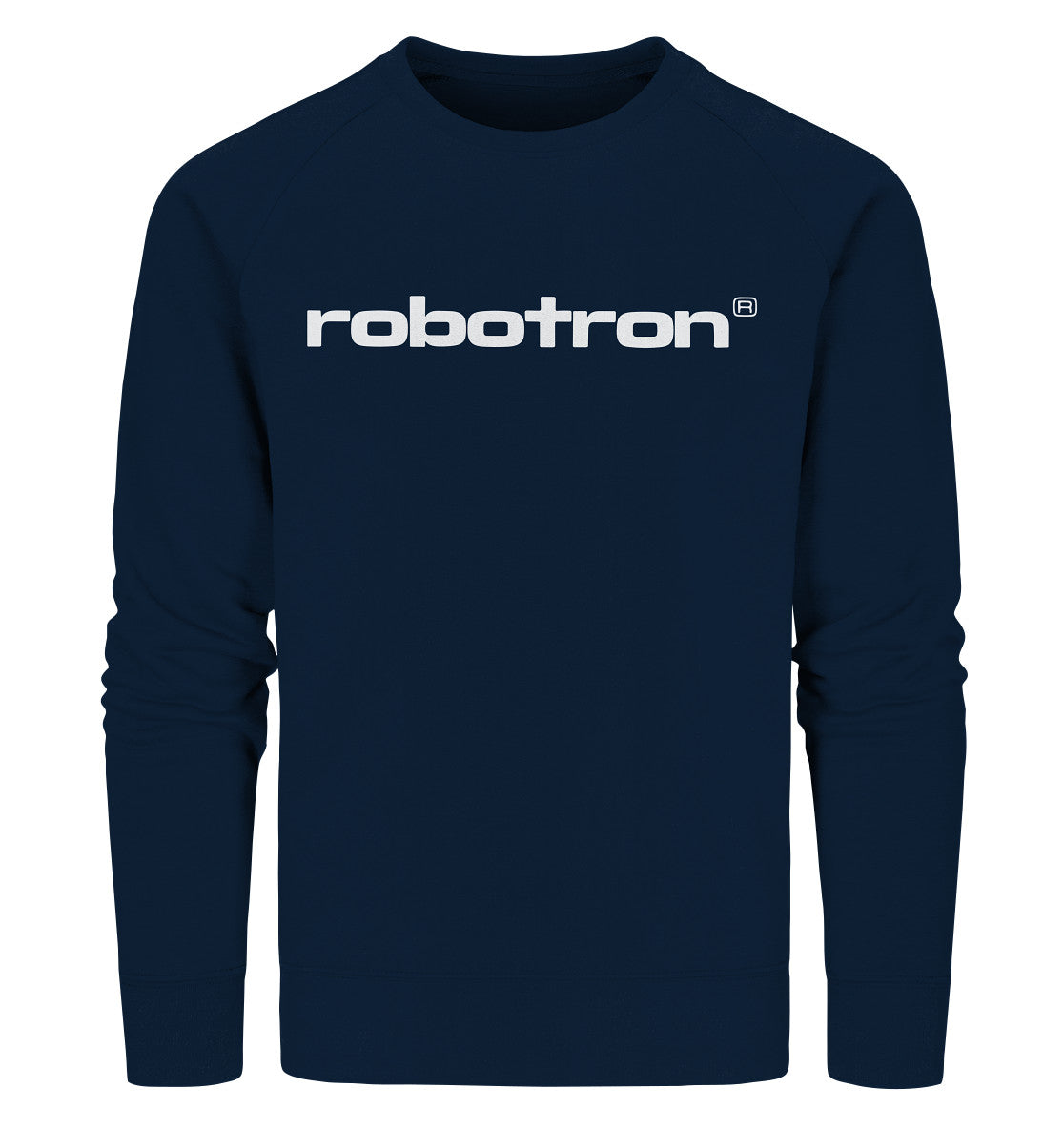 PREMIUM ORGANIC SWEATER UNISEX •  ROBOTRON - DUNKEL