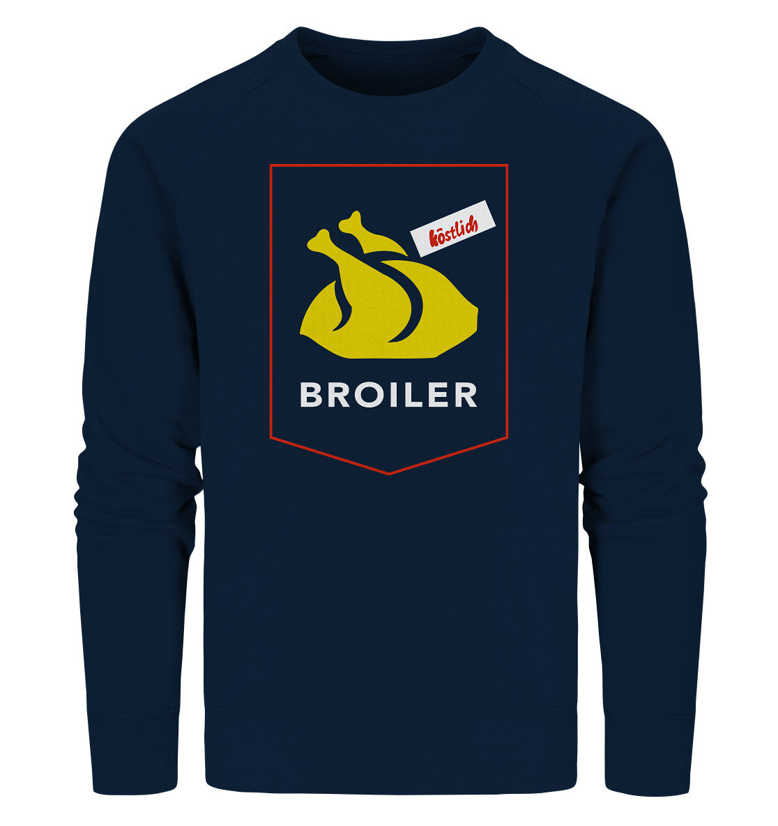 PREMIUM ORGANIC SWEATER UNISEX • BROILER LOGO