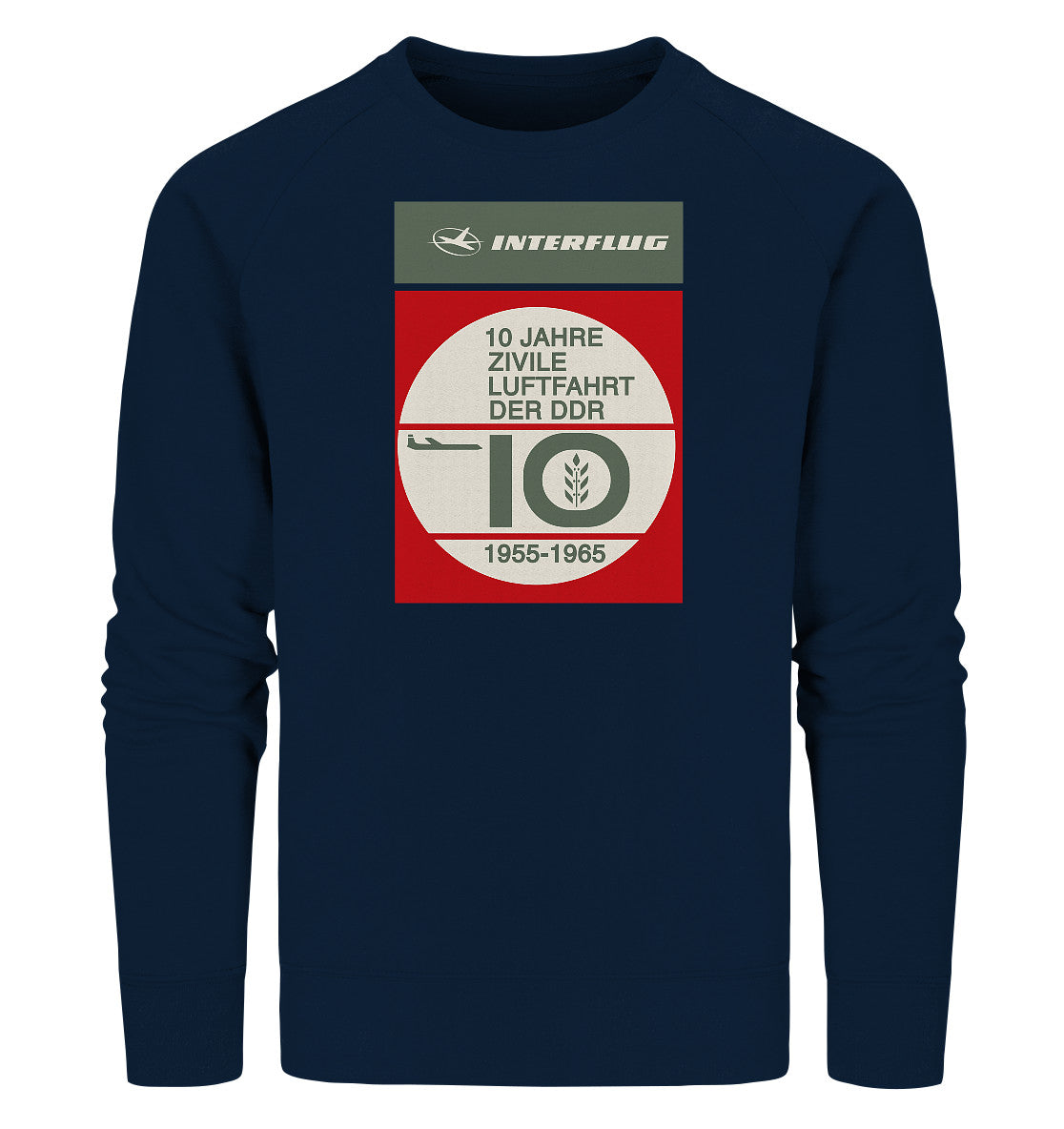 PREMIUM ORGANIC SWEATER UNISEX • 10 JAHRE INTERFLUG