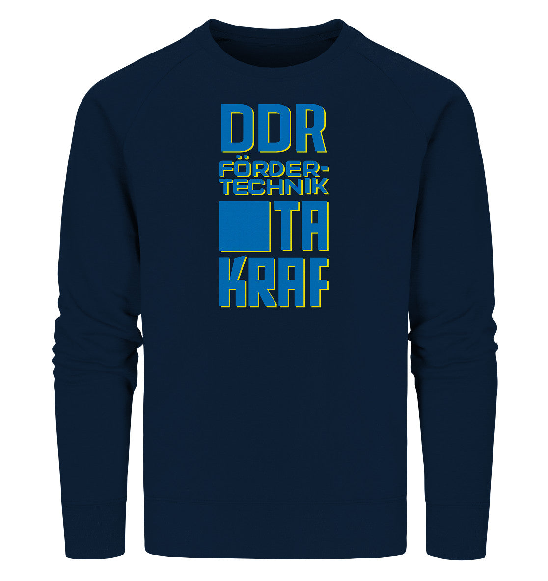 PREMIUM ORGANIC SWEATER UNISEX •  DDR FÖRDERTECHNIK TAKRAF