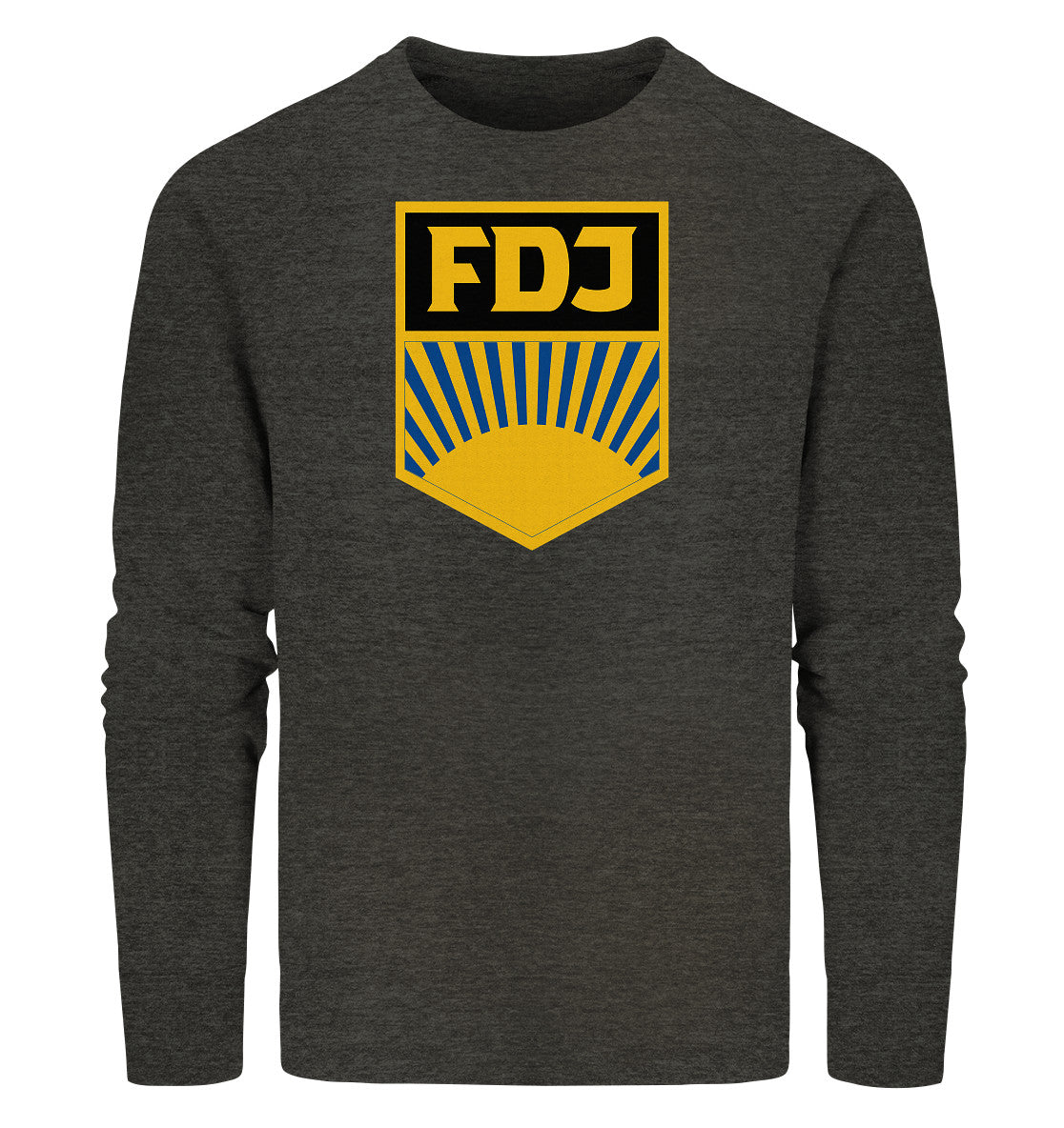 PREMIUM ORGANIC SWEATER UNISEX • FDJ FREIE DEUTSCHE JUGEND - FARBE