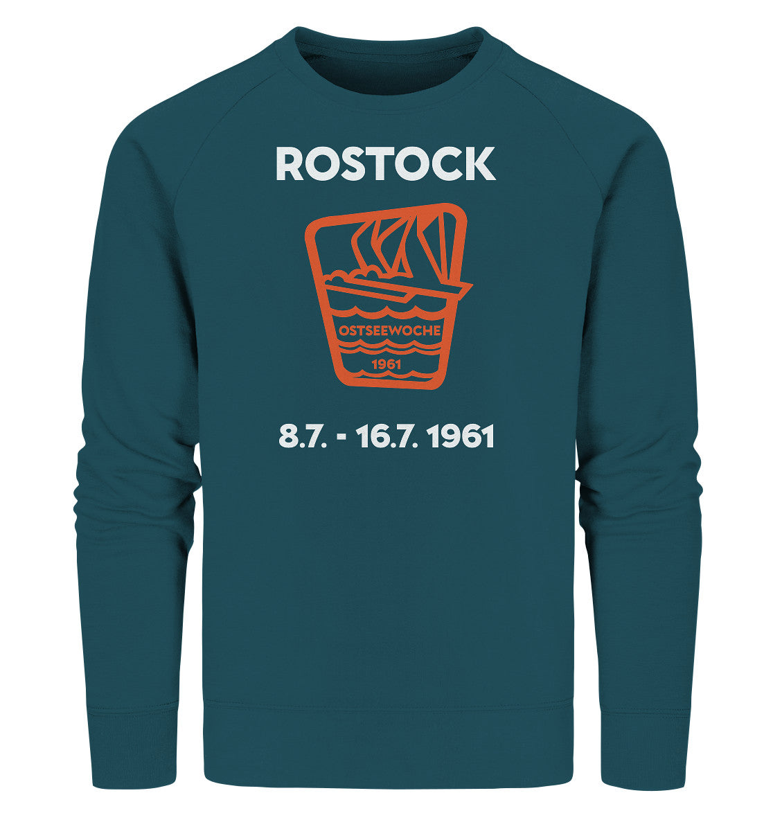 PREMIUM ORGANIC SWEATER UNISEX • OSTSEEWOCHE ROSTOCK 1961