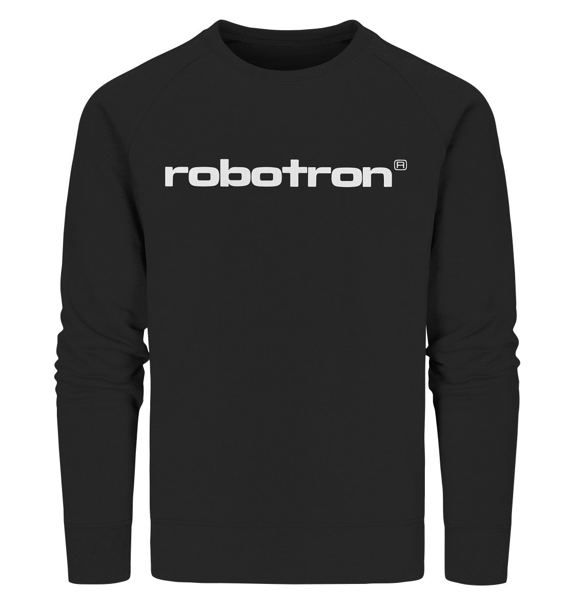 PREMIUM ORGANIC SWEATER UNISEX •  ROBOTRON - DUNKEL