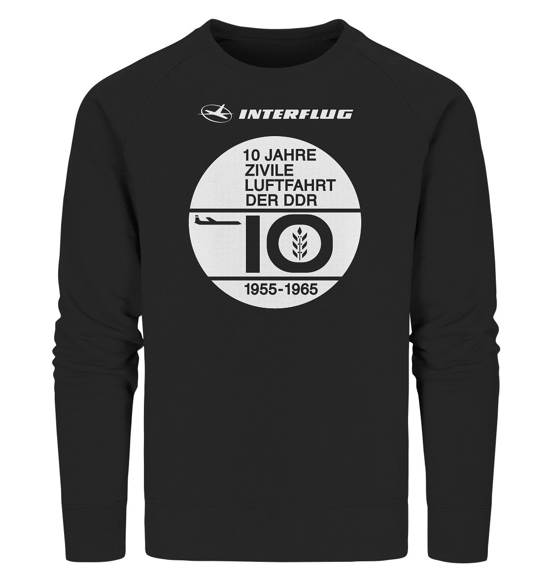 PREMIUM ORGANIC SWEATER UNISEX • 10 JAHRE INTERFLUG