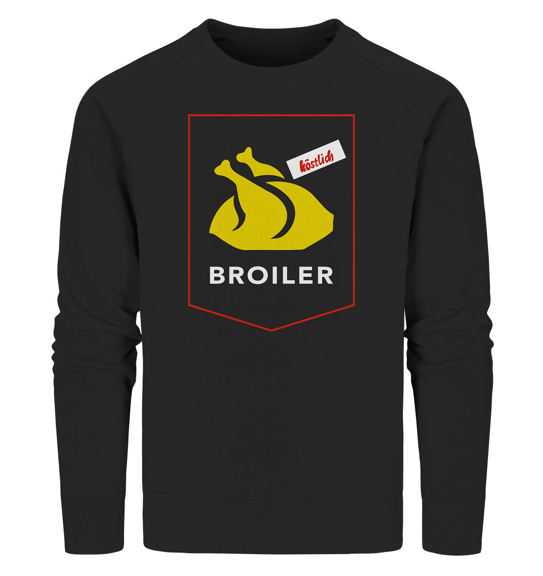 PREMIUM ORGANIC SWEATER UNISEX • BROILER LOGO