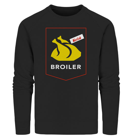 PREMIUM ORGANIC SWEATER UNISEX • BROILER LOGO