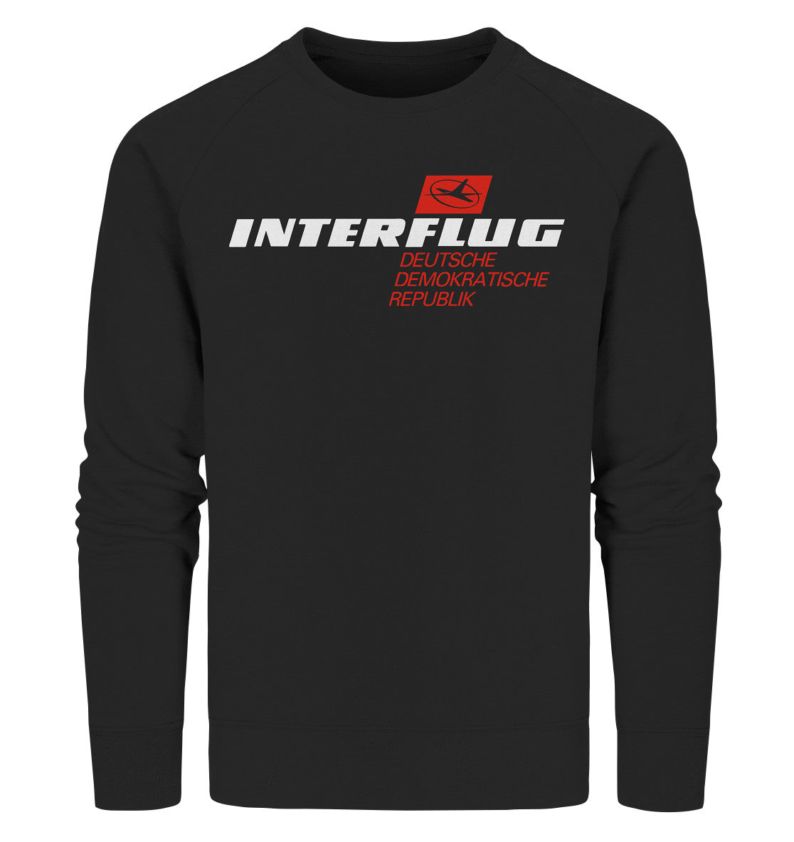 PREMIUM ORGANIC SWEATER UNISEX • INTERFLUG - DUNKEL