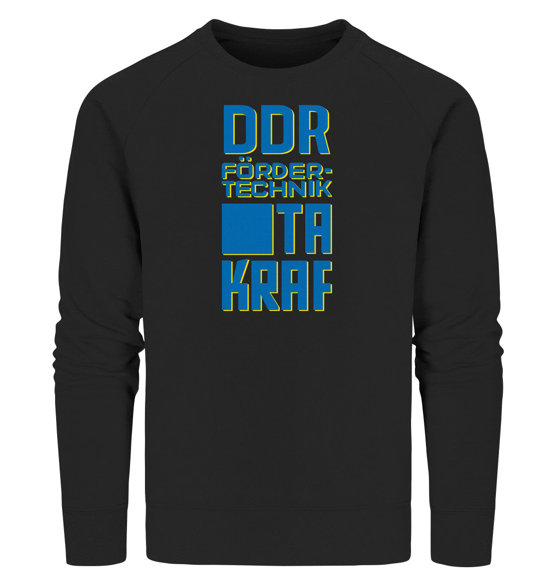 PREMIUM ORGANIC SWEATER UNISEX •  DDR FÖRDERTECHNIK TAKRAF