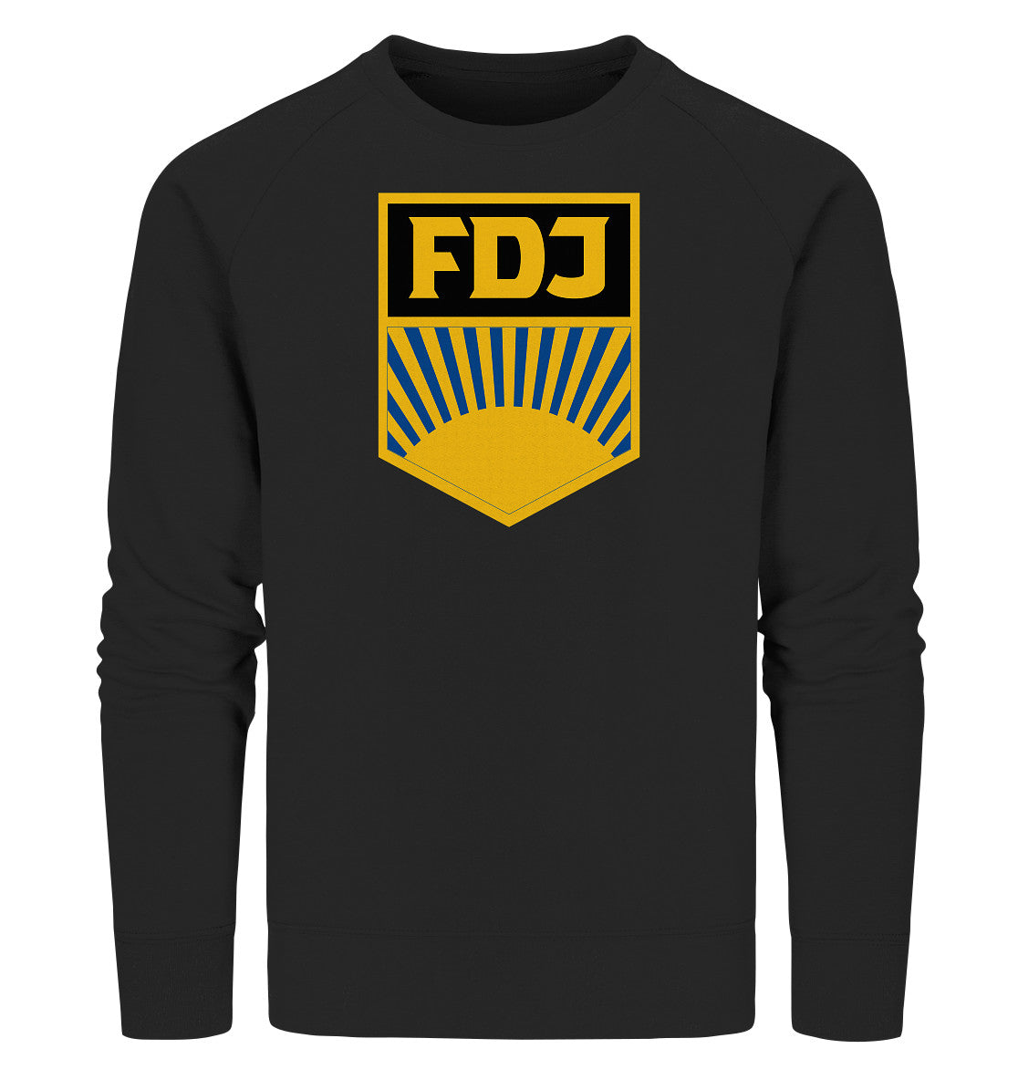 PREMIUM ORGANIC SWEATER UNISEX • FDJ FREIE DEUTSCHE JUGEND - FARBE