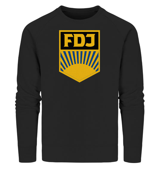 PREMIUM ORGANIC SWEATER UNISEX • FDJ FREIE DEUTSCHE JUGEND - FARBE