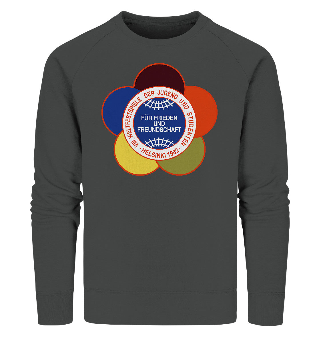 PREMIUM ORGANIC SWEATER UNISEX • WELTFESTSPIELE DER JUGEND - HELSINKI 1962