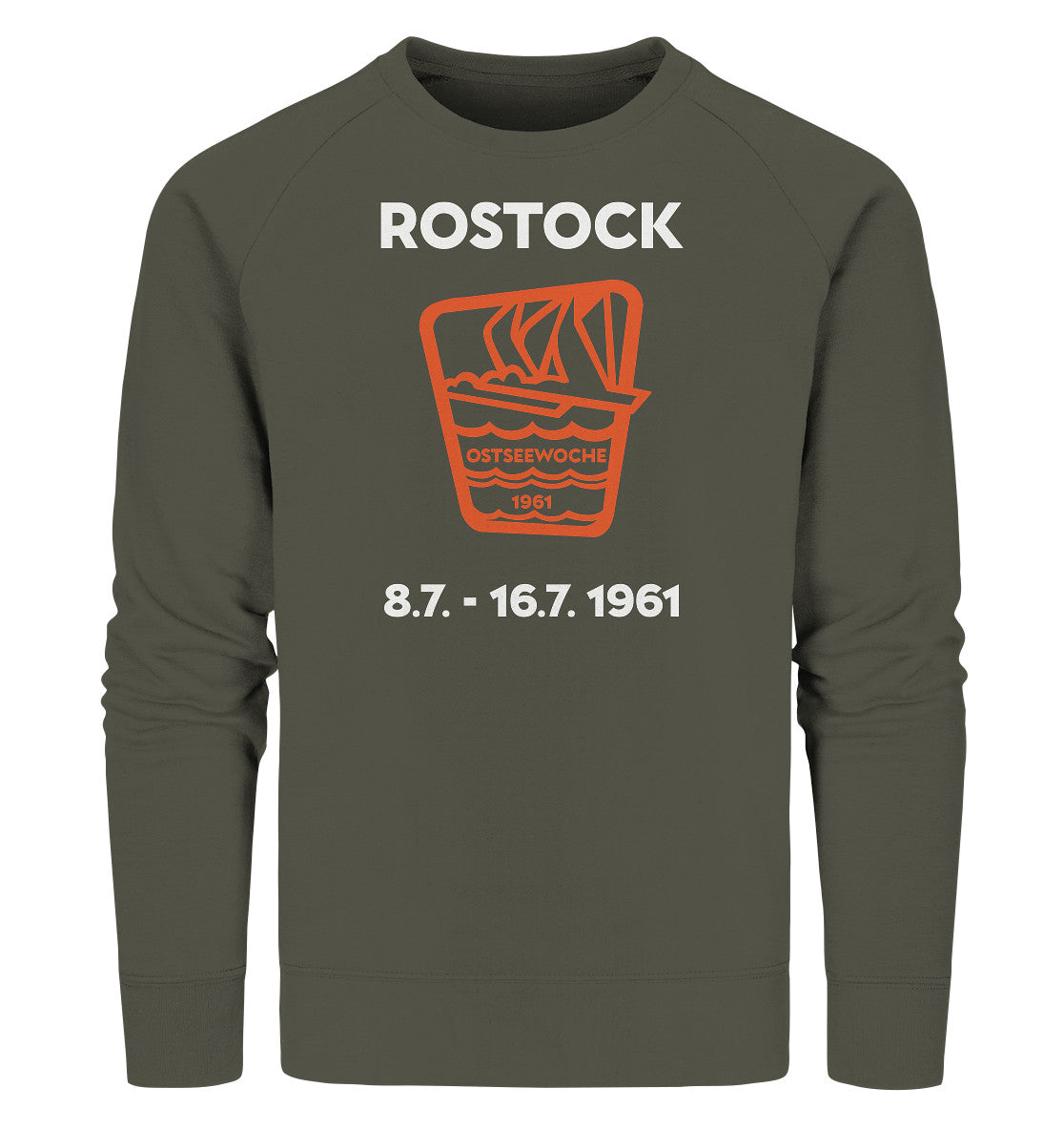 PREMIUM ORGANIC SWEATER UNISEX • OSTSEEWOCHE ROSTOCK 1961