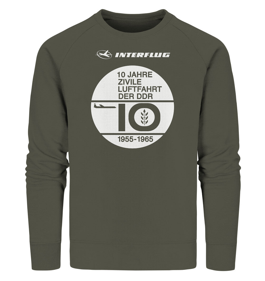 PREMIUM ORGANIC SWEATER UNISEX • 10 JAHRE INTERFLUG