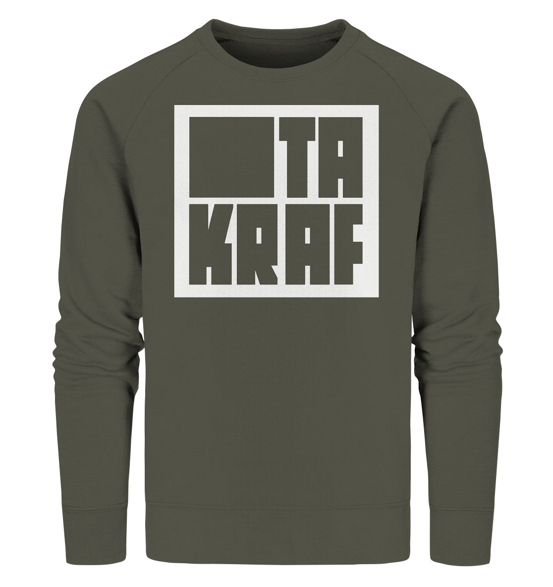 PREMIUM ORGANIC SWEATER UNISEX •  KOMBINAT TAKRAF - WEISS