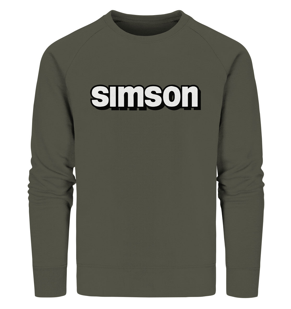 PREMIUM ORGANIC SWEATER UNISEX • SIMSON - SCHRIFTZUG