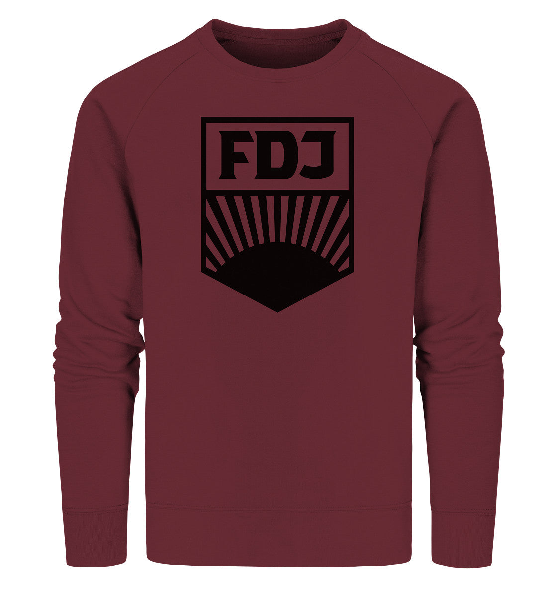 PREMIUM ORGANIC SWEATER UNISEX • FDJ FREIE DEUTSCHE JUGEND - HELL