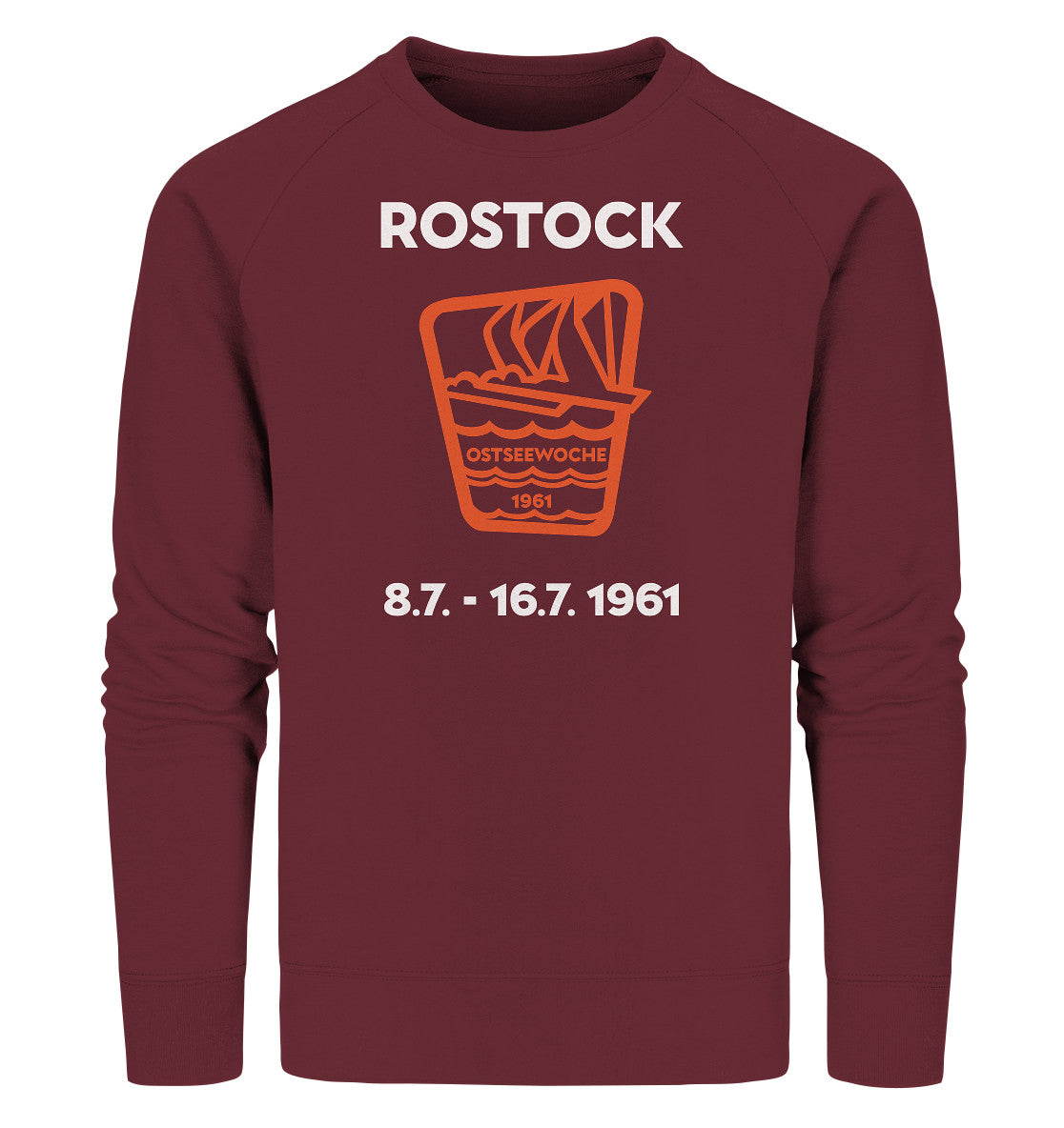 PREMIUM ORGANIC SWEATER UNISEX • OSTSEEWOCHE ROSTOCK 1961