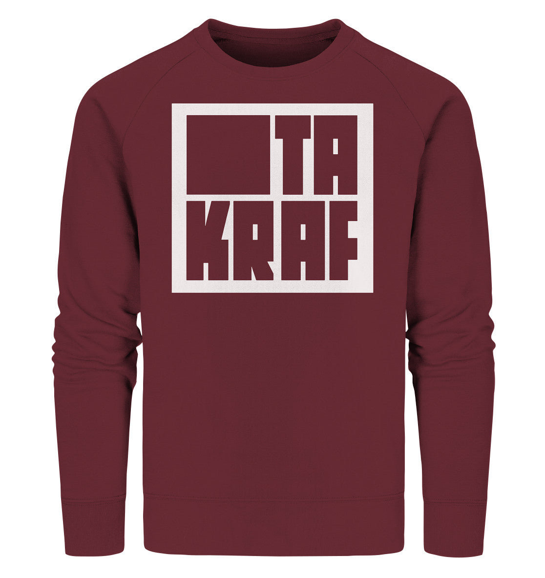 PREMIUM ORGANIC SWEATER UNISEX •  KOMBINAT TAKRAF - WEISS
