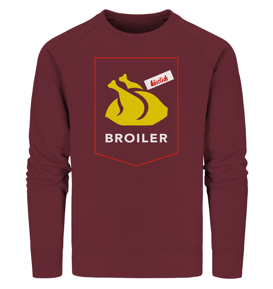PREMIUM ORGANIC SWEATER UNISEX • BROILER LOGO