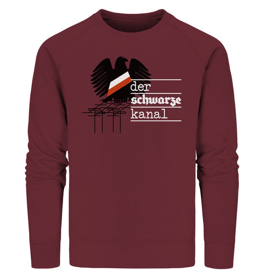 PREMIUM ORGANIC SWEATER UNISEX •  DER SCHWARZE KANAL
