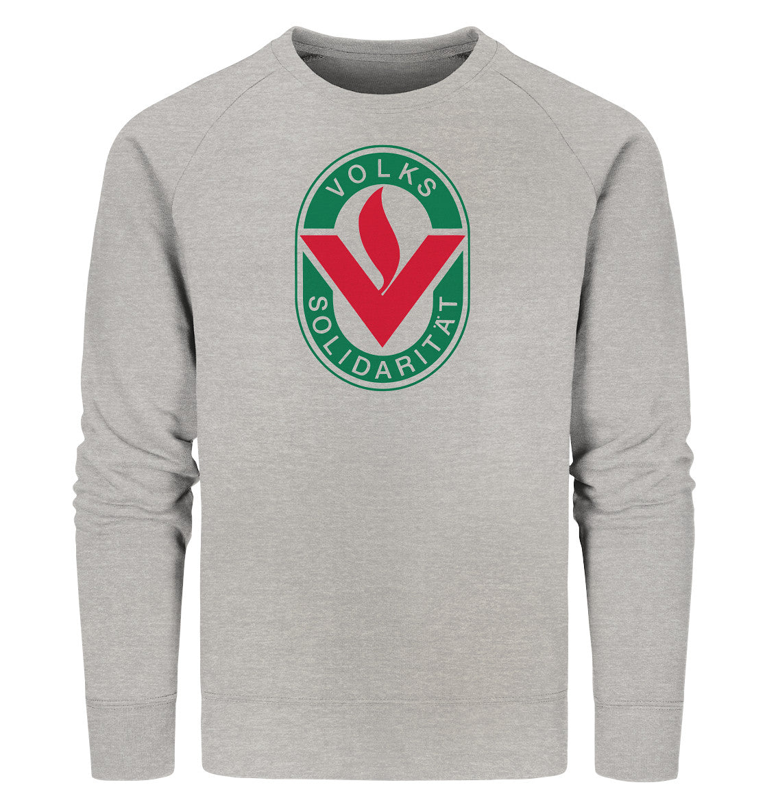 PREMIUM ORGANIC SWEATER UNISEX • VOLKSSOLIDARITÄT
