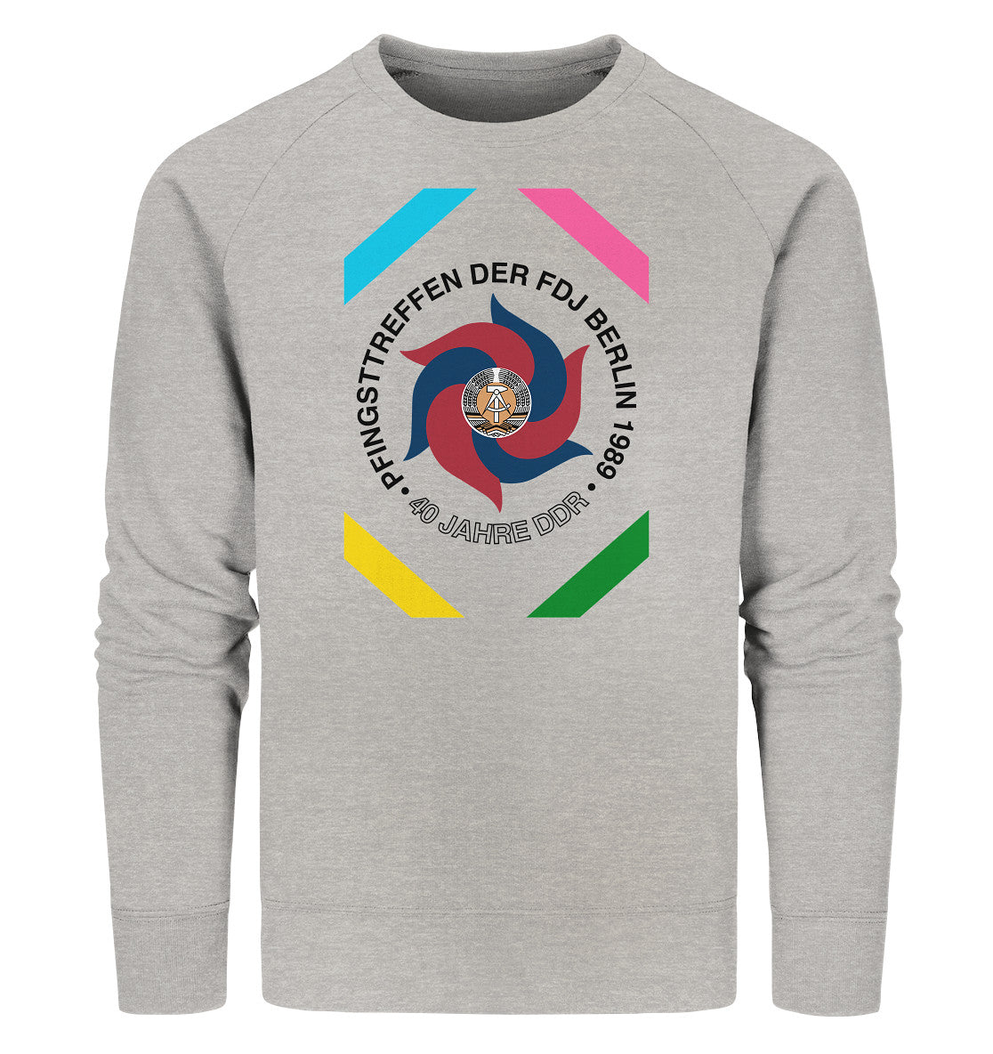 PREMIUM ORGANIC SWEATER UNISEX •  PFINGSTTREFFEN BERLIN 1989