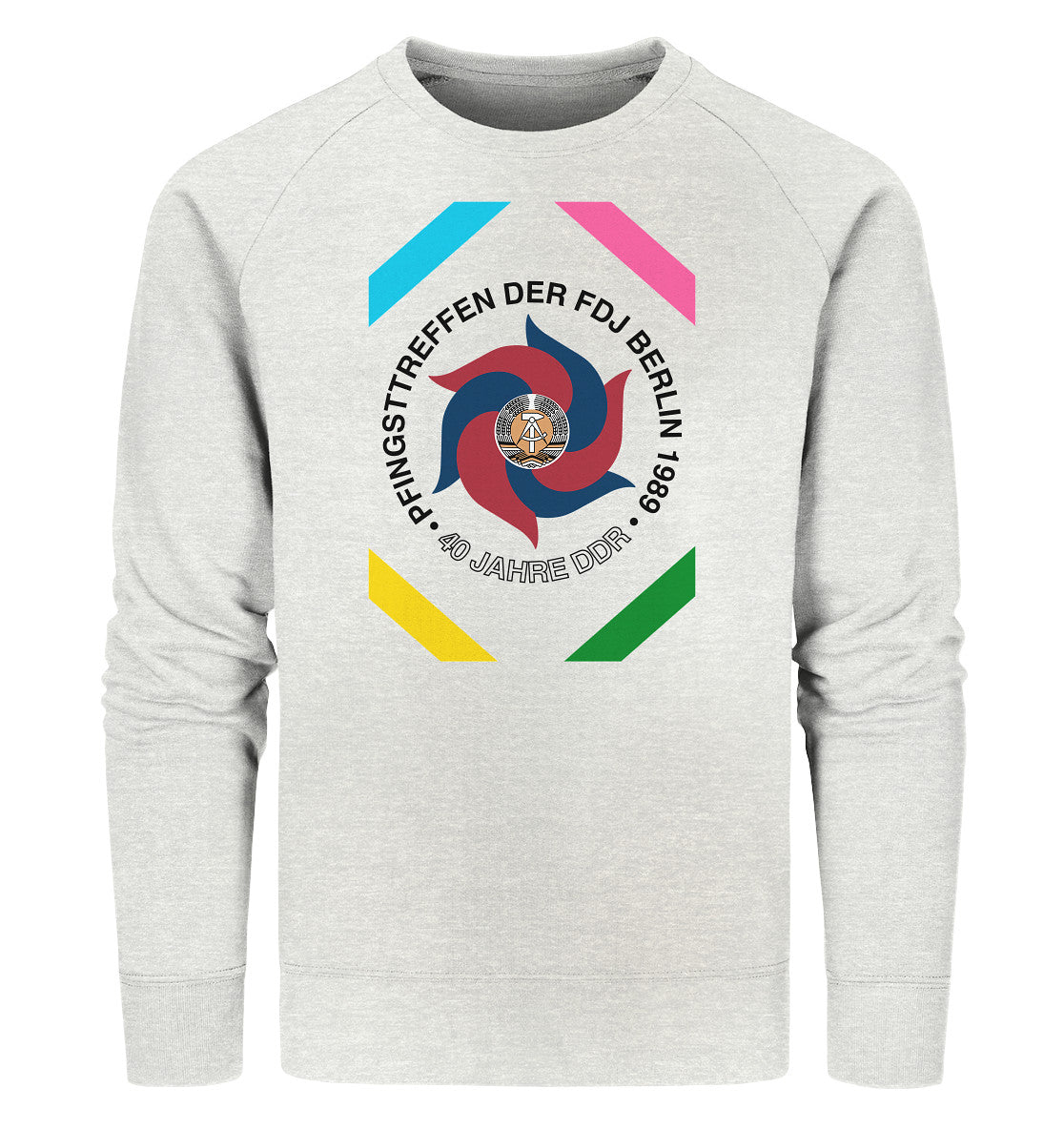 PREMIUM ORGANIC SWEATER UNISEX •  PFINGSTTREFFEN BERLIN 1989