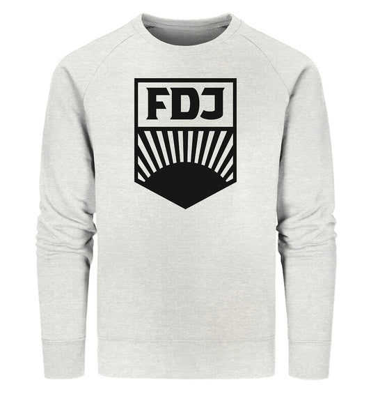 PREMIUM ORGANIC SWEATER UNISEX • FDJ FREIE DEUTSCHE JUGEND - HELL