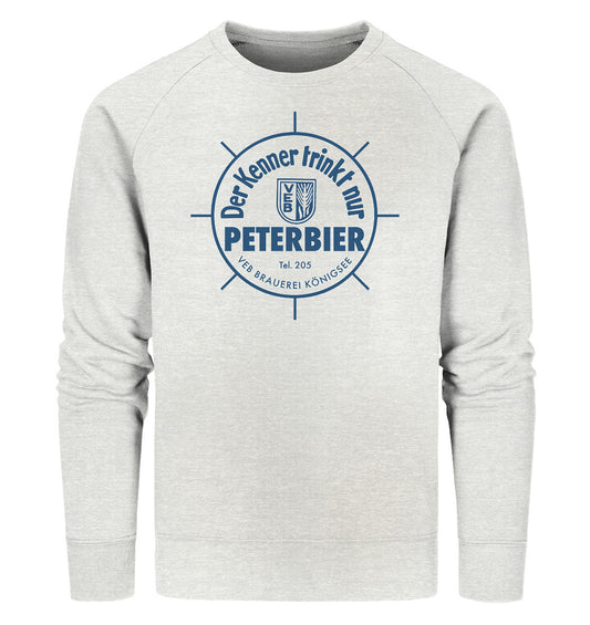 PREMIUM ORGANIC SWEATER UNISEX • PETERBIER - VEB BRAUEREI KÖNIGSEE