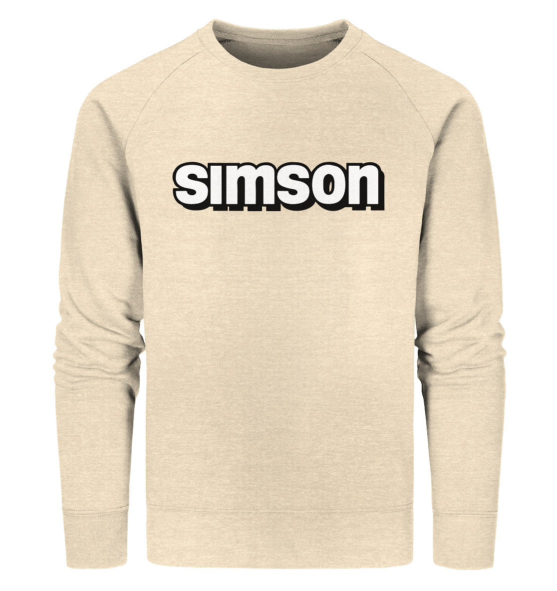 PREMIUM ORGANIC SWEATER UNISEX • SIMSON - SCHRIFTZUG