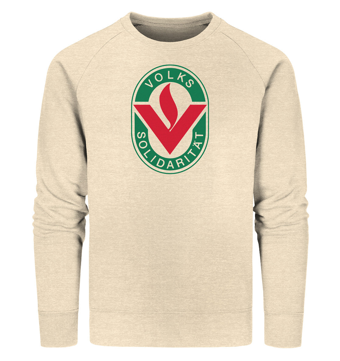 PREMIUM ORGANIC SWEATER UNISEX • VOLKSSOLIDARITÄT