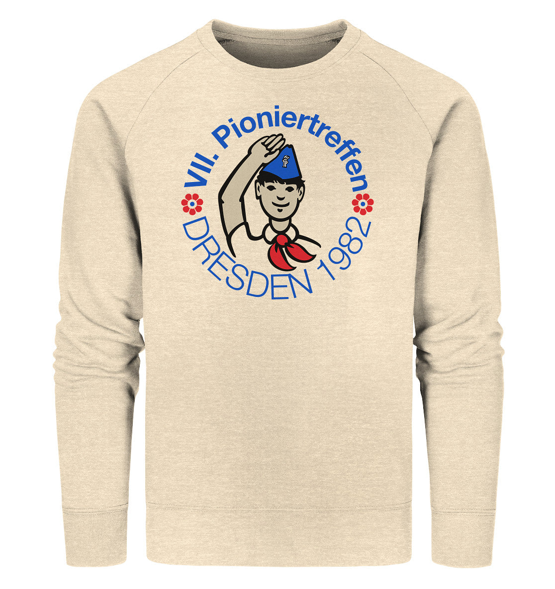 PREMIUM ORGANIC SWEATER UNISEX • 7. PIONIERTREFFEN - DRESDEN 1982