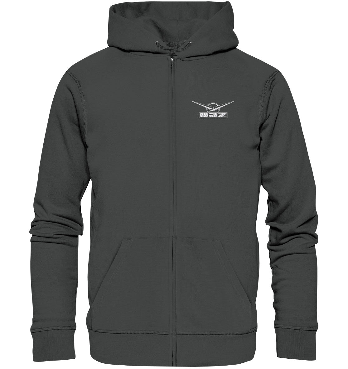 ORGANIC HOODIE ZIPPER BESTICKT • UAZ BUCHANKA