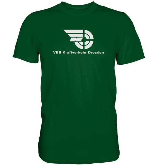 DDR Ostalgie Shirt Unisex • VEB KRAFTVERKEHR DRESDEN