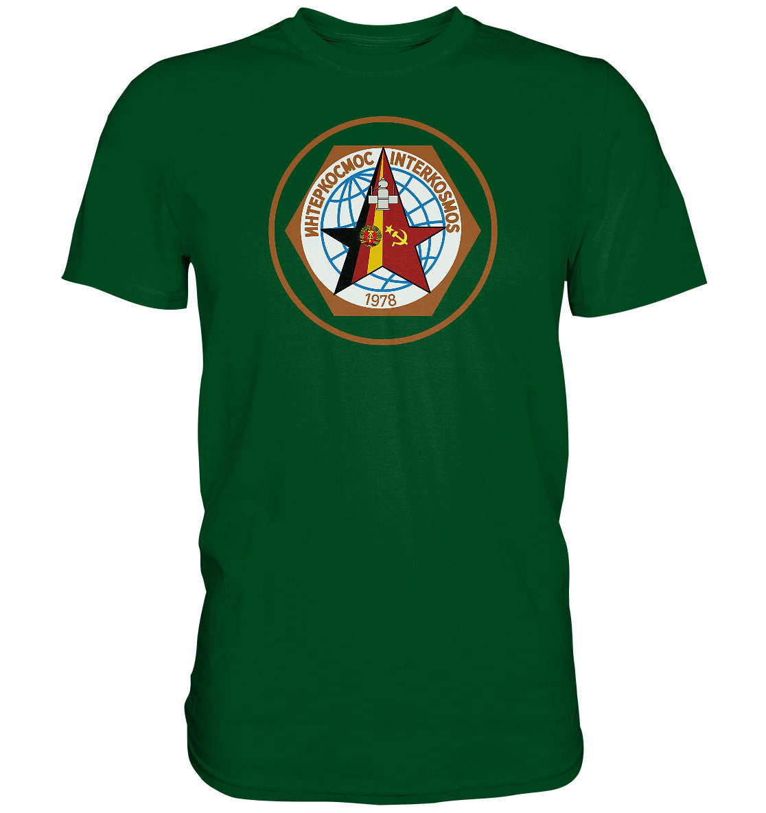 DDR Ostalgie Shirt Unisex • INTERKOSMOS 1978